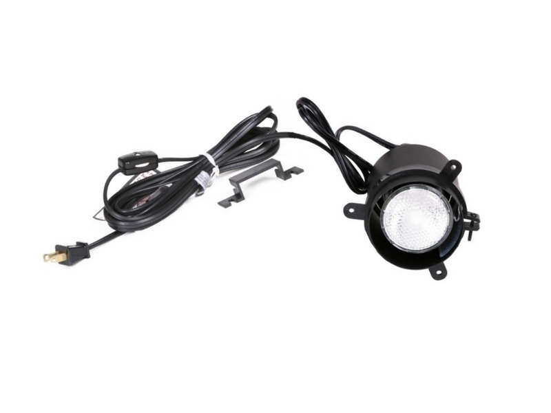 FC-110-RSW - 3 3/4" Tall Halogen Canister Lights with In-Line Roll Switch