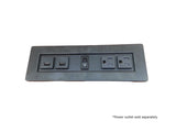 FC-1600-CVR - Cover Plates with 6 Port Recess Mount for 1600 Series Configurable