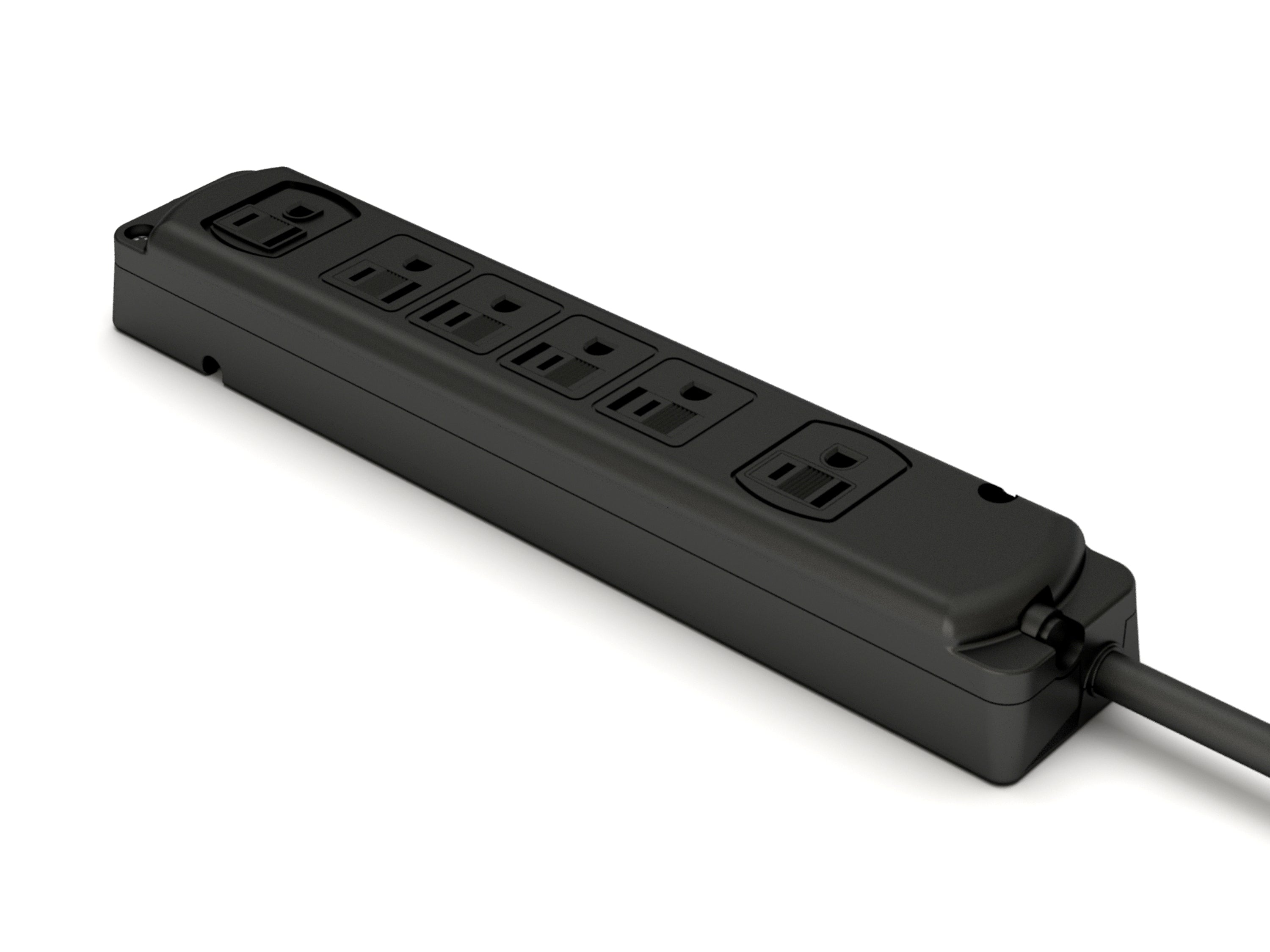 FC-714 - 6 Plug Surface Mount with 15 AMP Circuit Breaker â Furnlite