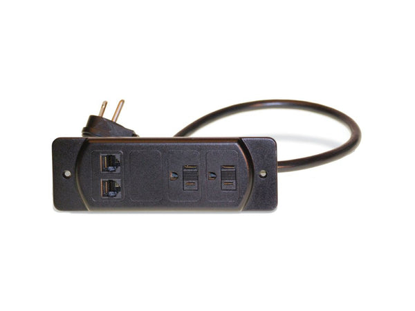 FC-730 - 2 Plug In-Surface Mount with 2 Phone/Internet Connectors
