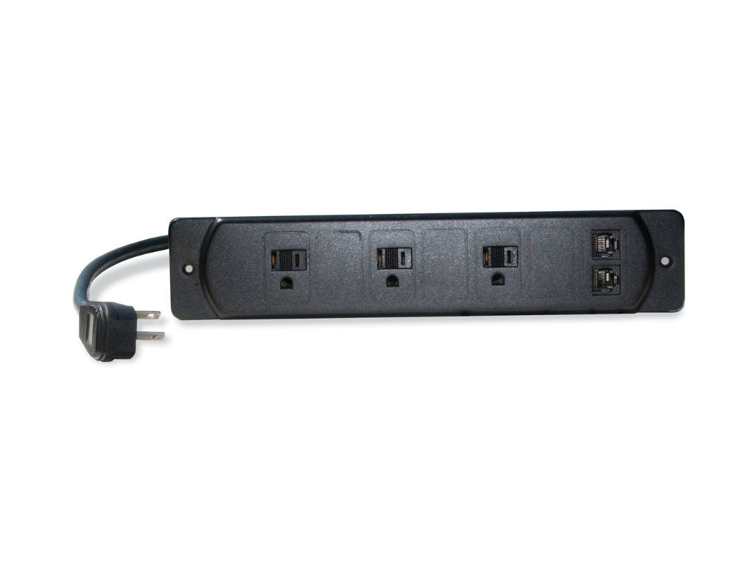 FC-741 - Offset 3 Plug Power Supply with 2-SETS Phone/Internet Connect ...