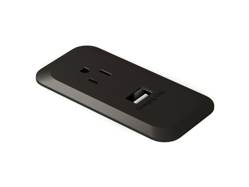 FC-751 - 1 Plug Recess Mount with USB A – Furnlite